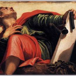《福音书作者圣约翰》保罗·委罗内塞(Paolo Veronese)高清作品欣赏