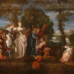 《摩西的发现》保罗·委罗内塞(Paolo Veronese)高清作品欣赏
