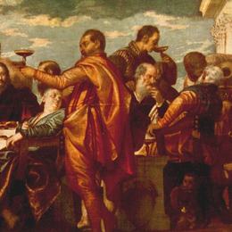 《卡纳的婚姻》保罗·委罗内塞(Paolo Veronese)高清作品欣赏