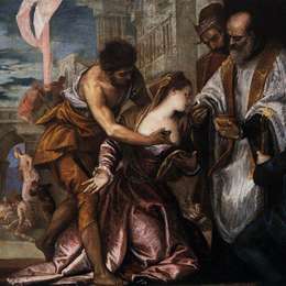 《圣露西的殉难和最后的圣餐》保罗·委罗内塞(Paolo Veronese)高清作品欣赏