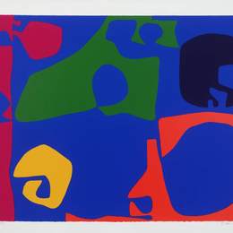 《1973年1月：14》帕特里克·赫伦(Patrick Heron)高清作品欣赏