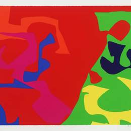 《1973年1月：7》帕特里克·赫伦(Patrick Heron)高清作品欣赏