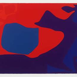 《1973年1月：4》帕特里克·赫伦(Patrick Heron)高清作品欣赏