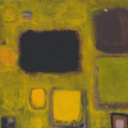 《黄色绘画：1958年10月五月/ 1959年6月》帕特里克·赫伦(Patrick Heron)高清作品欣赏