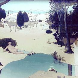 《起源》保罗·德尔沃(Paul Delvaux)高清作品欣赏