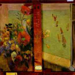 《带窗户的花束向海开放（逆向》保罗·高更(Paul Gauguin)高清作品欣赏