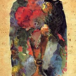 《花束》保罗·高更(Paul Gauguin)高清作品欣赏