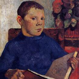 《克洛维斯》保罗·高更(Paul Gauguin)高清作品欣赏