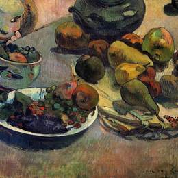 《水果》保罗·高更(Paul Gauguin)高清作品欣赏