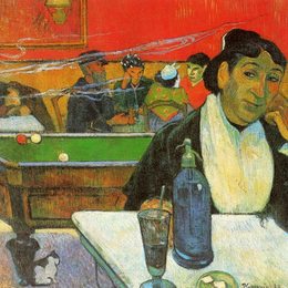 保罗·高更(Paul Gauguin)高清作品:NIght Cafe in Arles (Madame Ginoux)