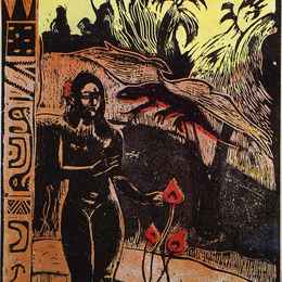 《诺亚诺亚套房：令人愉快的土地》保罗·高更(Paul Gauguin)高清作品欣赏