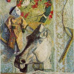 《马头静物》保罗·高更(Paul Gauguin)高清作品欣赏