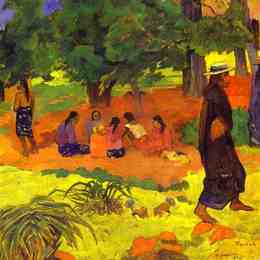 《塔帕亚马哈纳》保罗·高更(Paul Gauguin)高清作品欣赏