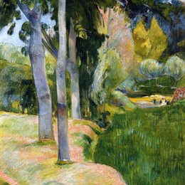 《大树》保罗·高更(Paul Gauguin)高清作品欣赏