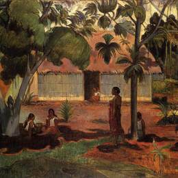 《大树》保罗·高更(Paul Gauguin)高清作品欣赏