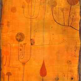 《红色水果》保罗·克利(Paul Klee)高清作品欣赏