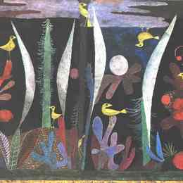 《黄鸟景观》保罗·克利(Paul Klee)高清作品欣赏