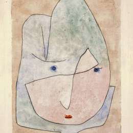 《这朵花想凋谢》保罗·克利(Paul Klee)高清作品欣赏