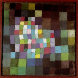 《关于开花树的抽象》保罗·克利(Paul Klee)高清作品欣赏