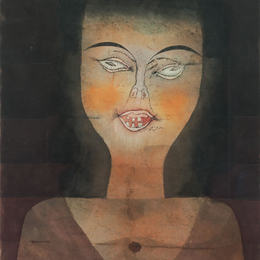 《有魅力的女孩》保罗·克利(Paul Klee)高清作品欣赏
