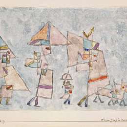 《奥连特长廊》保罗·克利(Paul Klee)高清作品欣赏