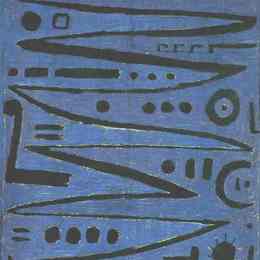 《英雄摆弄》保罗·克利(Paul Klee)高清作品欣赏