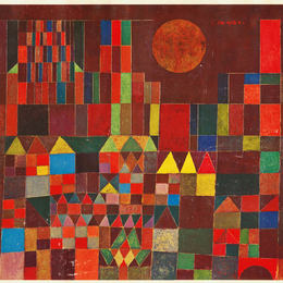 《城堡与太阳》保罗·克利(Paul Klee)高清作品欣赏