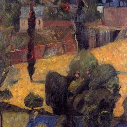 《景观》保罗·塞律西埃(Paul Serusier)高清作品欣赏