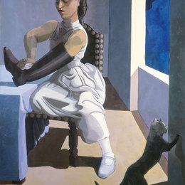 《警察的女儿》保拉·雷戈(Paula Rego)高清作品欣赏