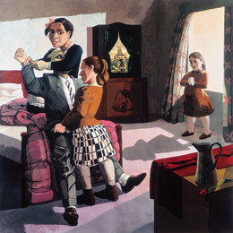 《家庭》保拉·雷戈(Paula Rego)高清作品欣赏