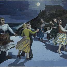 《舞蹈》保拉·雷戈(Paula Rego)高清作品欣赏