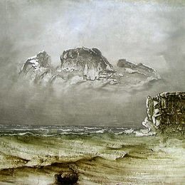 《滨海景观》佩德尔·鲍克(Peder Balke)高清作品欣赏