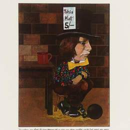 《例如现在，现在有国王和放大器；》彼得·布莱克(Peter Blake)高清作品欣赏