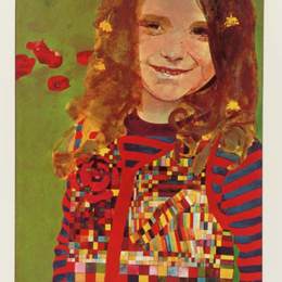 《罂粟园里的女孩》彼得·布莱克(Peter Blake)高清作品欣赏
