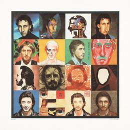 《封面舞蹈插图》彼得·布莱克(Peter Blake)高清作品欣赏