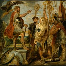 彼得·保罗·鲁本斯(Peter Paul Rubens)高清作品:Decius Mus Addressing the Legions