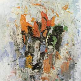 《时钟》菲利普·加斯顿(Philip Guston)高清作品欣赏