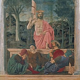 《复活》皮耶罗·德拉·弗朗西斯卡(Piero della Francesca)高清作品欣赏