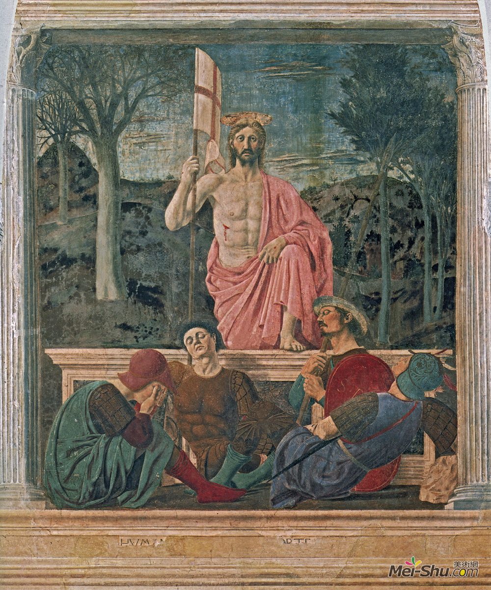 皮耶罗·德拉·弗朗西斯卡(piero della francesca)高清作品《复活》