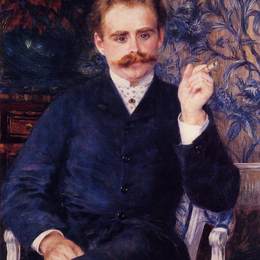 皮耶尔·奥古斯特·雷诺阿(Pierre-Auguste Renoir)高清作品:Albert Cahen d`Anvers