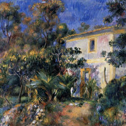 《阿尔及尔景观》皮耶尔·奥古斯特·雷诺阿(Pierre-Auguste Renoir)高清作品欣赏