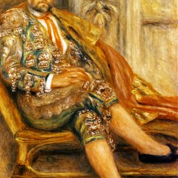 皮耶尔·奥古斯特·雷诺阿(Pierre-Auguste Renoir)高清作品:Ambroise Vollard Portrait