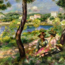 《比尤利》皮耶尔·奥古斯特·雷诺阿(Pierre-Auguste Renoir)高清作品欣赏