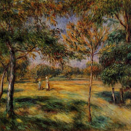 《清除》皮耶尔·奥古斯特·雷诺阿(Pierre-Auguste Renoir)高清作品欣赏