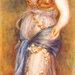 皮耶尔·奥古斯特·雷诺阿(Pierre-Auguste Renoir)高清作品:Dancer with Castanettes