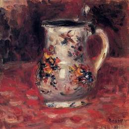 《大罐》皮耶尔·奥古斯特·雷诺阿(Pierre-Auguste Renoir)高清作品欣赏