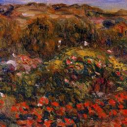《景观》皮耶尔·奥古斯特·雷诺阿(Pierre-Auguste Renoir)高清作品欣赏