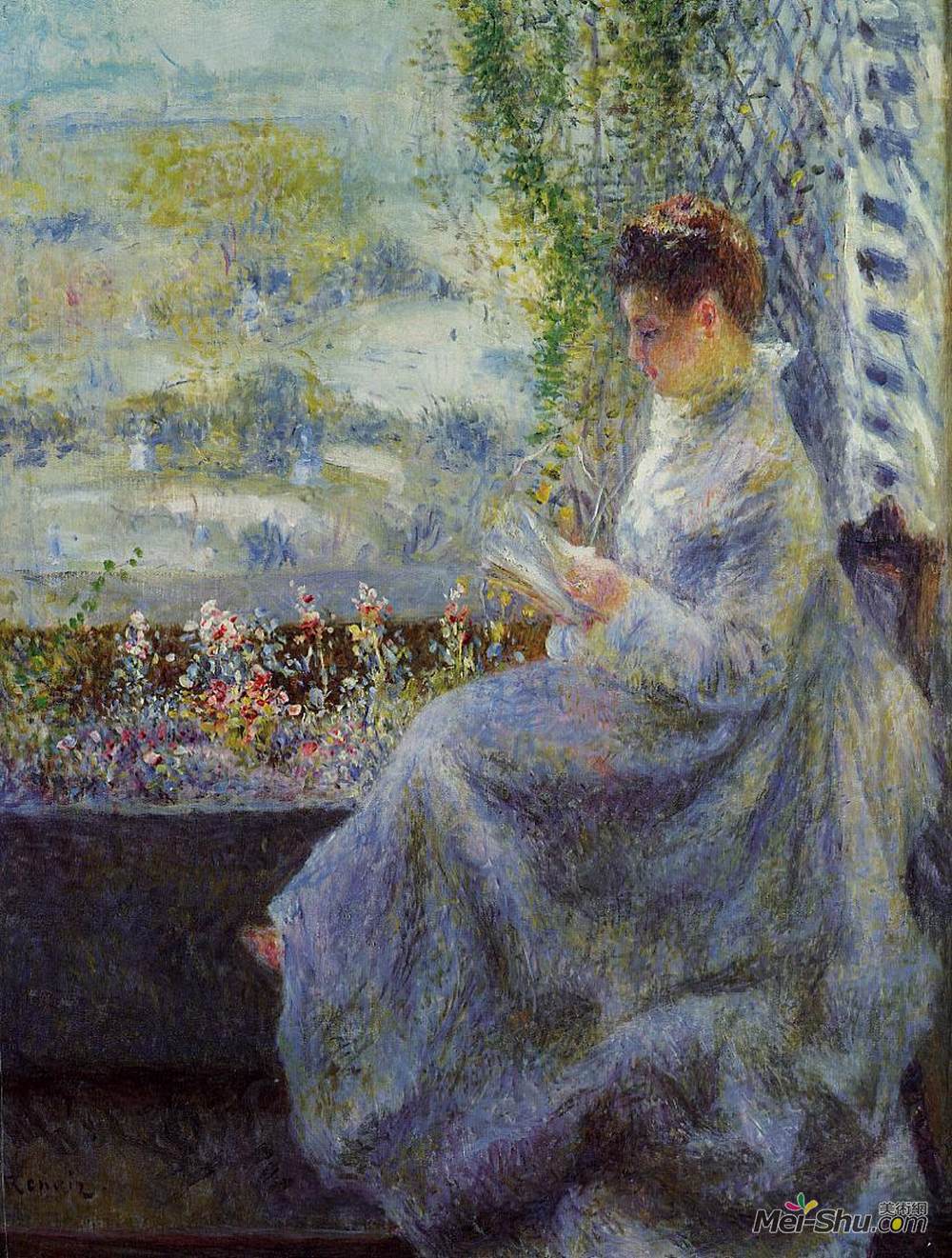 皮耶爾·奧古斯特·雷諾阿(pierre-auguste renoir)高清作品:madame c