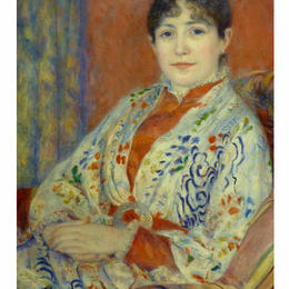 皮耶尔·奥古斯特·雷诺阿(Pierre-Auguste Renoir)高清作品:Madame H&amp;ampériot