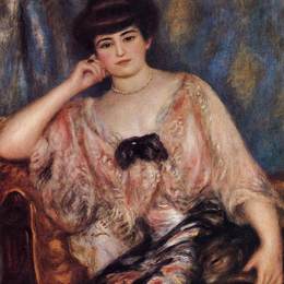 《米希亚》皮耶尔·奥古斯特·雷诺阿(Pierre-Auguste Renoir)高清作品欣赏